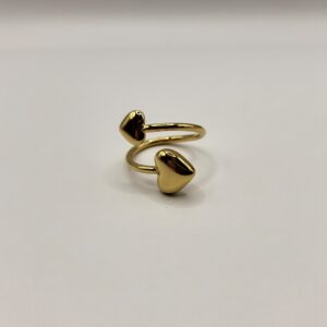 Ring met hartjes