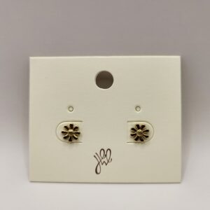 Oorbel Shiny Daisy goudkleur